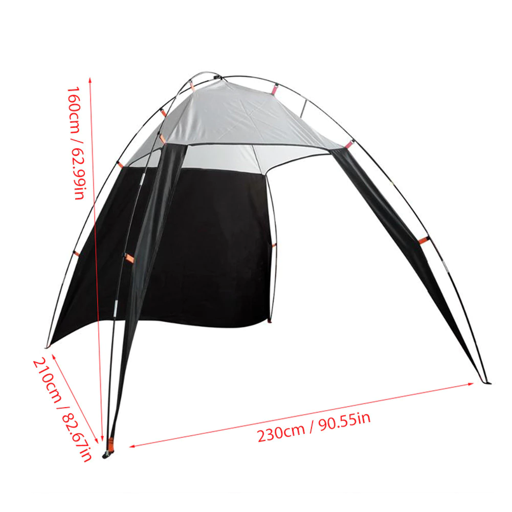 Cheap Goat Tents Outdoors Canopy Beach Shelter Lightweight Sun Shade Tent Waterproof Tent Garden Sun Awning For Beach Camping Travel Accessories   